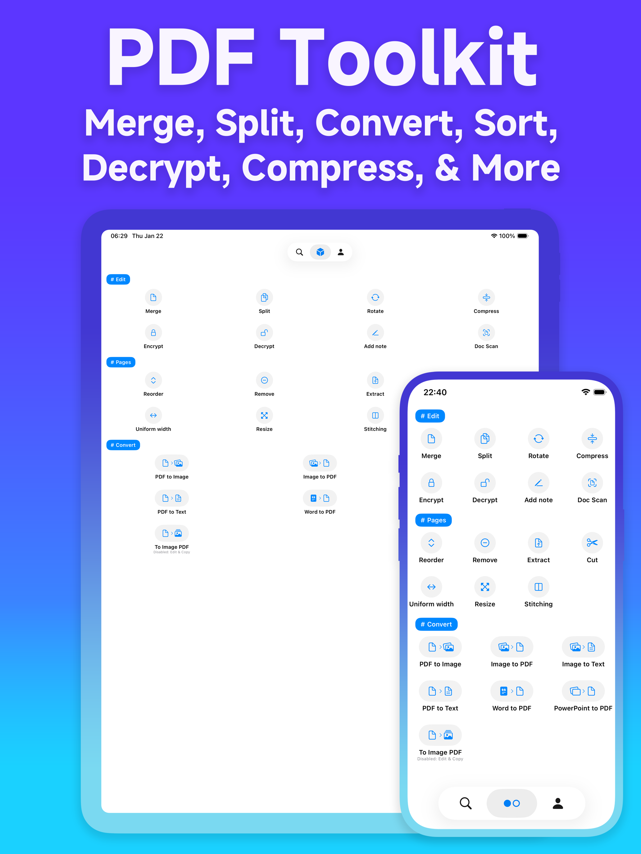 FuncPDF: Photo to PDF & Editor screenshot 9