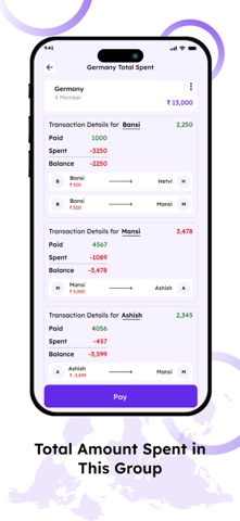 Splito : Expense Split Manager screenshot