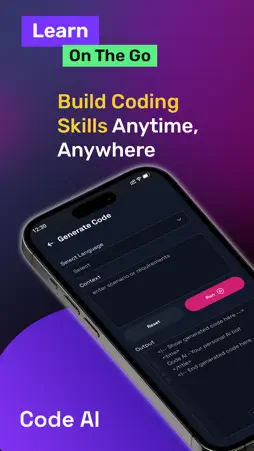 Vibe Code: AI Code Generator screenshot 1