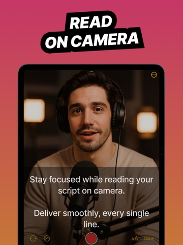 Telepromter for Video iPad screenshot
