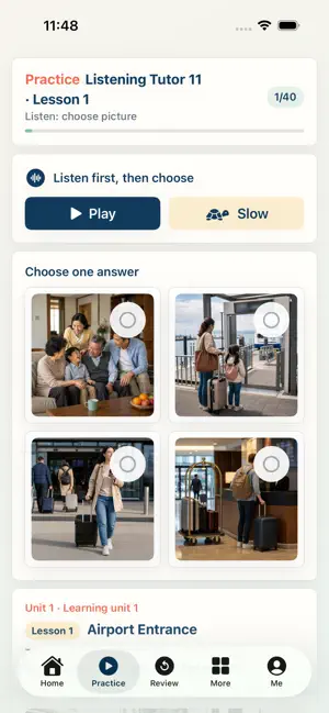English listening practice 11 screenshot 2