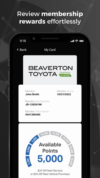 Beaverton Toyota Clear Care Screenshot