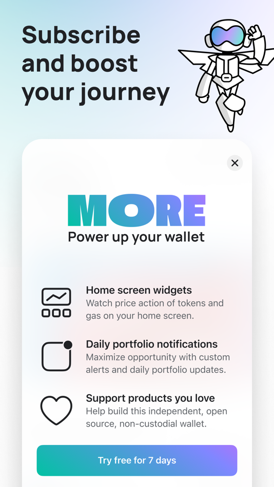 #5. MEW crypto wallet: DeFi Web3 (iOS) 由: MyEtherWallet, Inc.