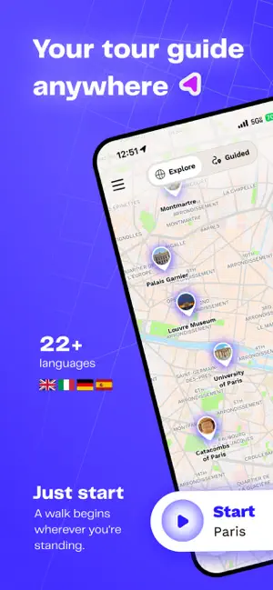 Routes: Audio Guides & Tours screenshot 1
