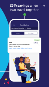 Northern Train Tickets & Times screenshot