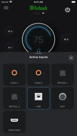 McIntosh Connect screenshot 2