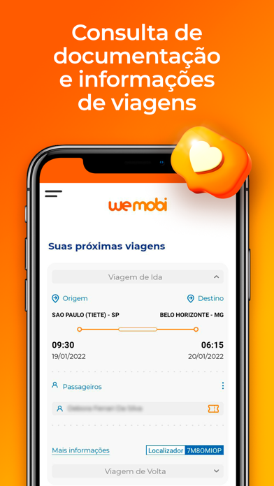 wemobi - passagens de ônibus Screenshot