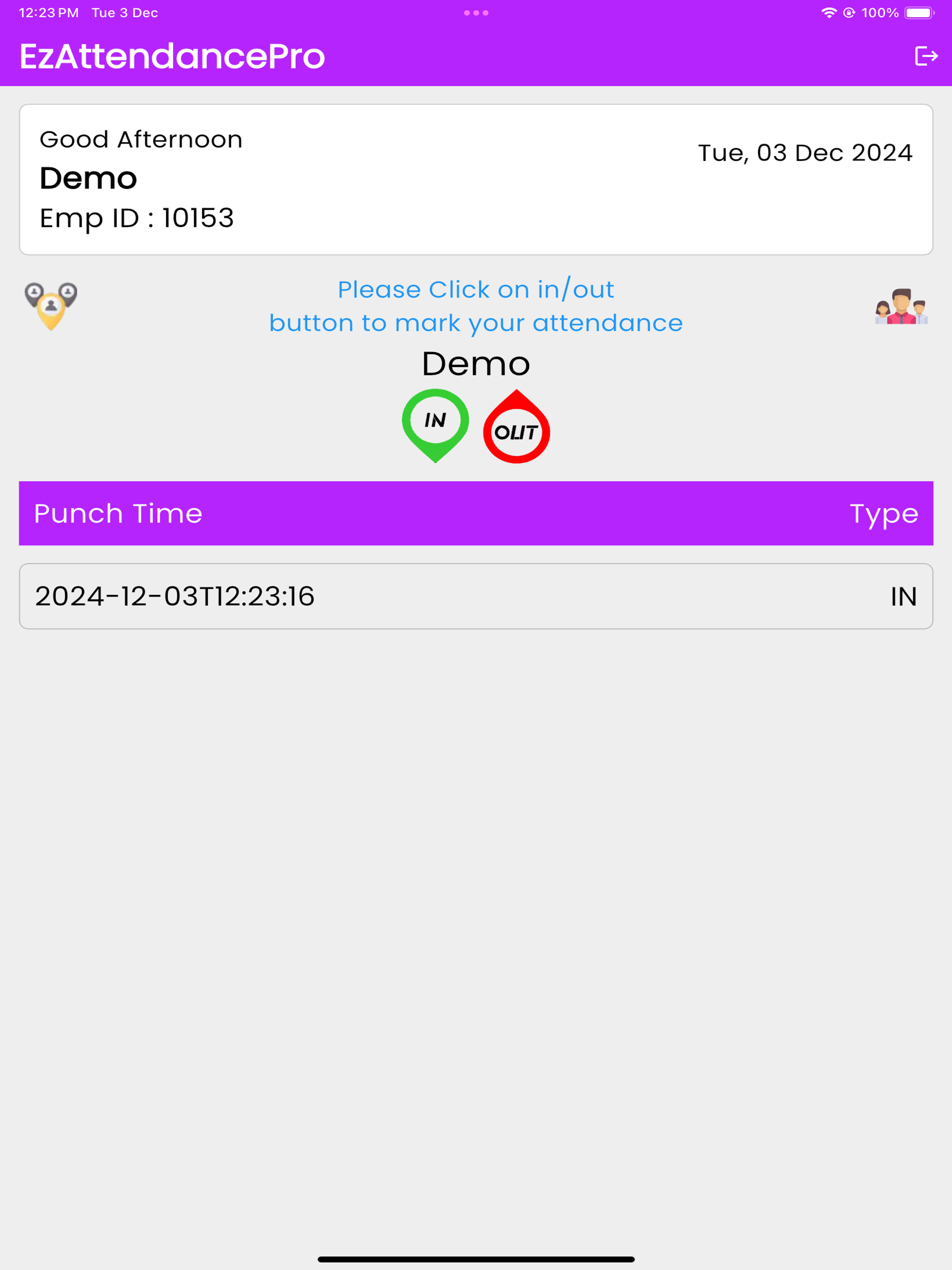 EzAttendancePro screenshot 4