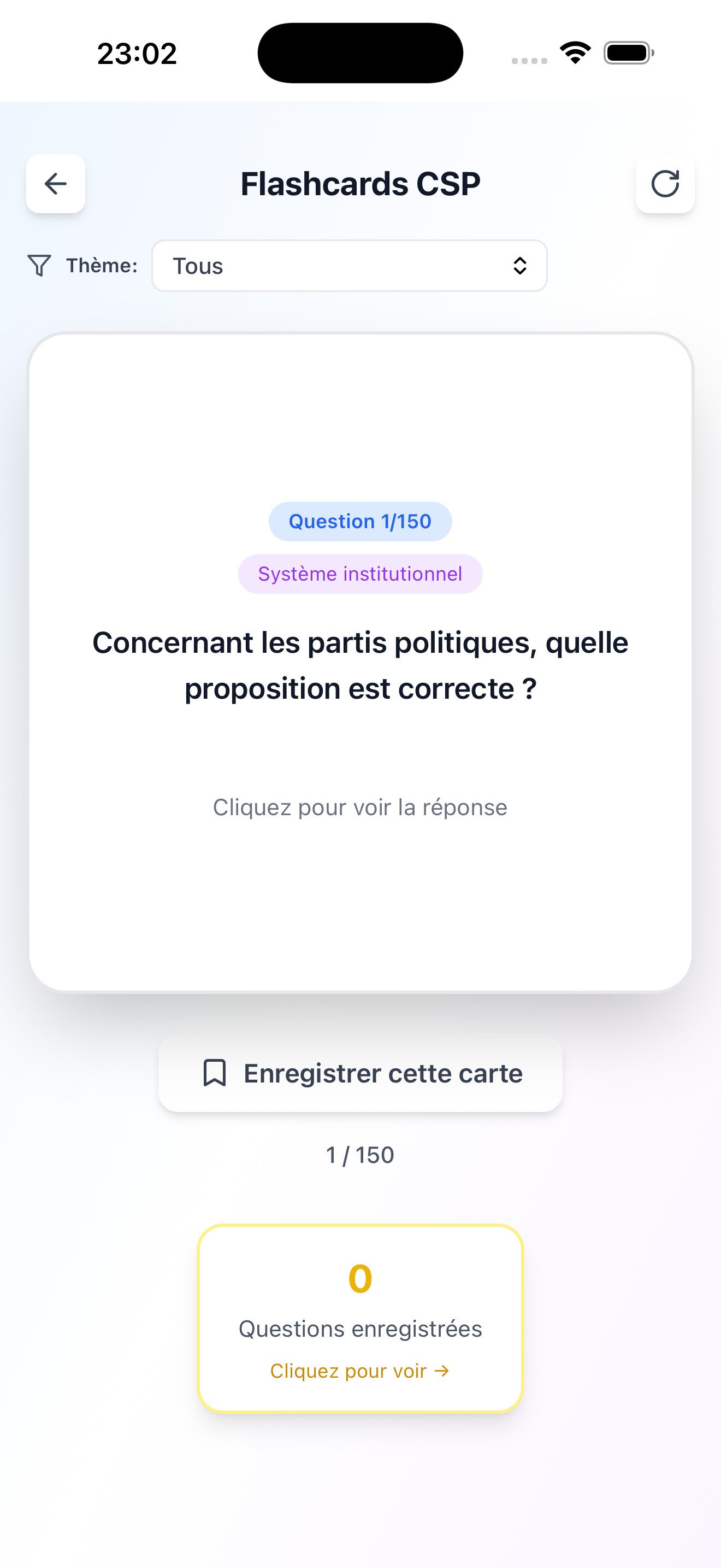 Examen Civique prep