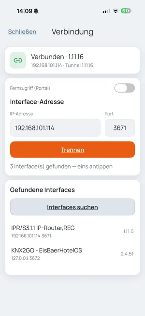 KNX2GO screenshot 1