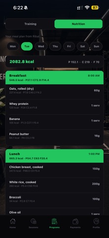 RA Coaching screenshot