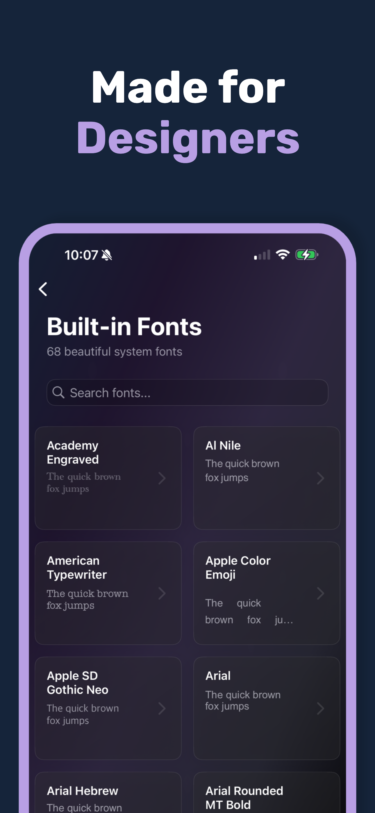 Font Viewer Typeface Font Book screenshot 4