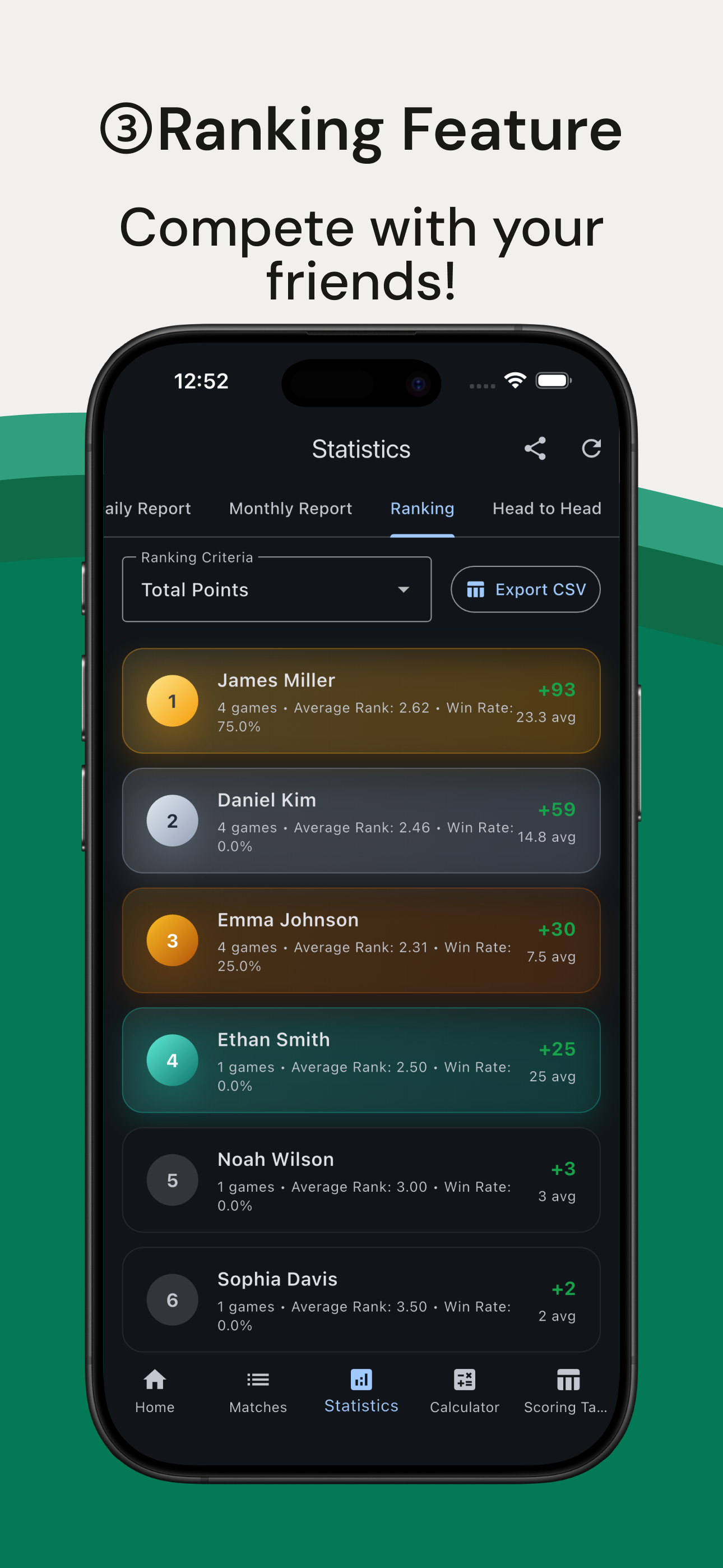 MemoJong – MahjongScoreTracker