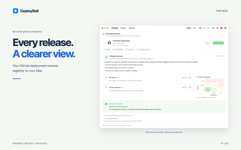 DeployBell screenshot 1