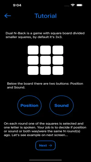 NBack Game screenshot 2