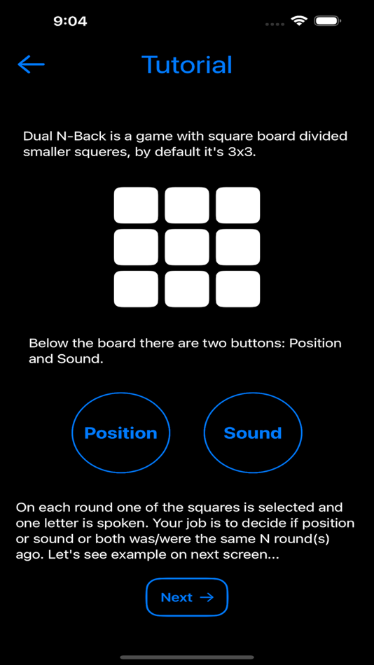 #2. NBack Game (iOS) 由: Kornel Miszczak
