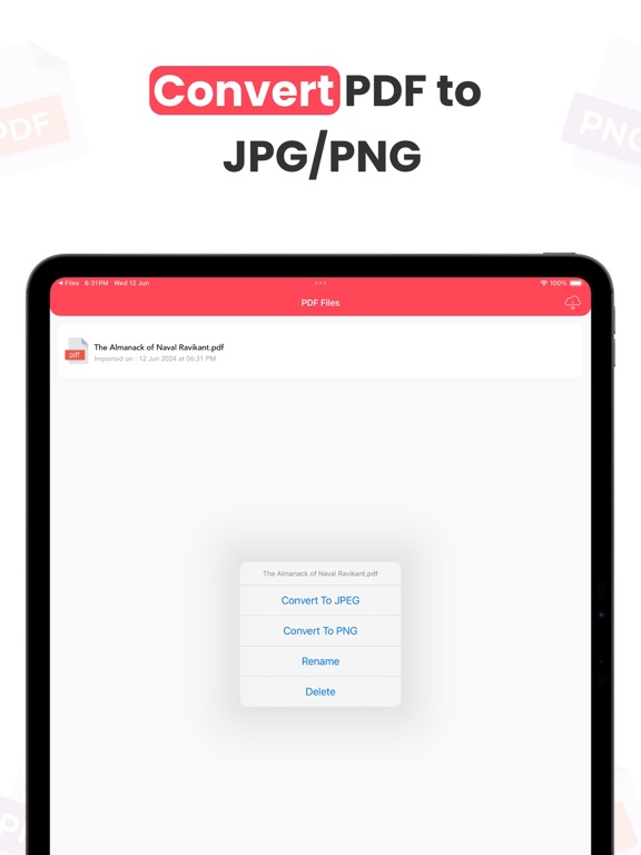 Screenshot #5 pour PDF to JPEG / PNG