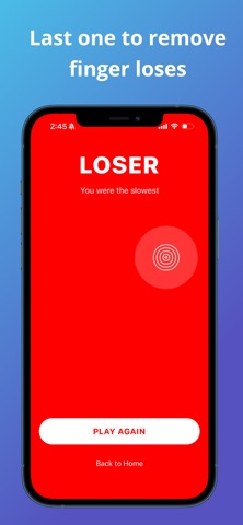 Finger Frenzy: Reflex Game iPhone screenshot