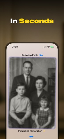Old Photo Restore: PicRenew iPhone screenshot