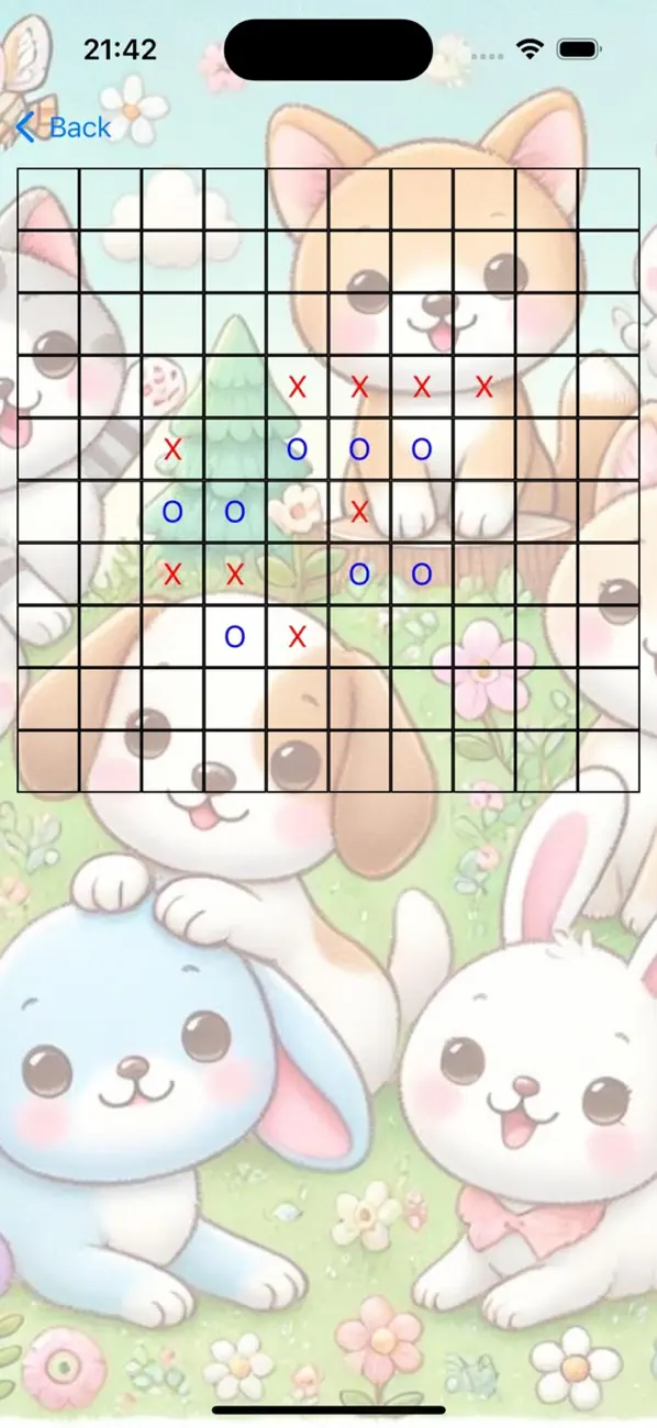 Screenshot #2 pour Gomoku Amőba TicTacToe