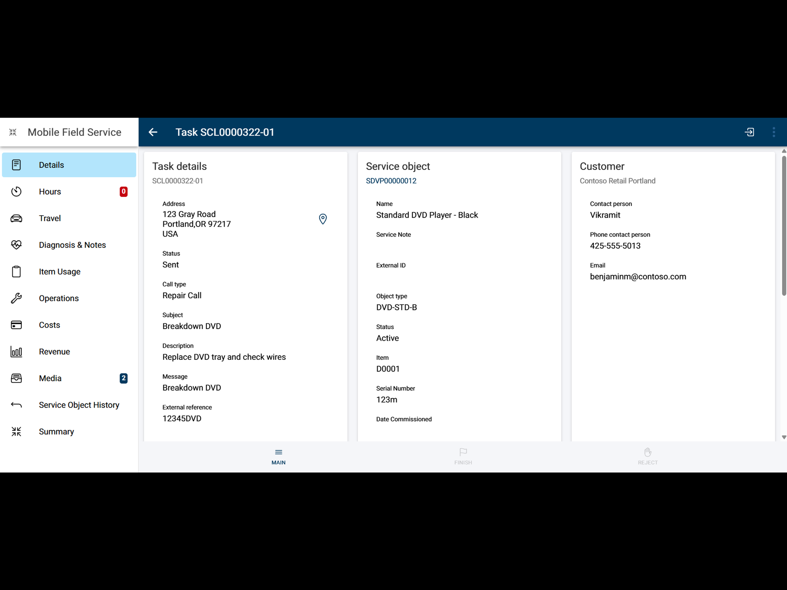 Mobile Field Service D365 V5 screenshot 6