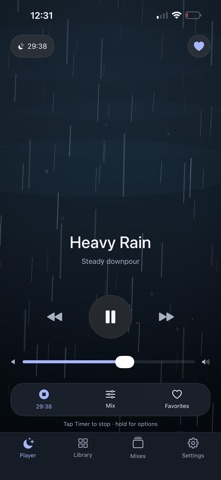 Moonrain: Sleep Sounds screenshot