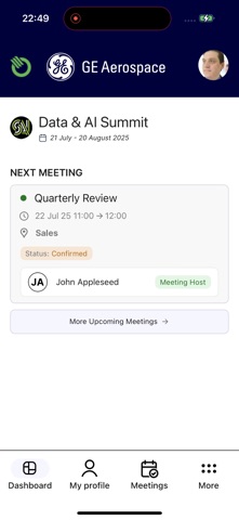 Ordinate for GE Aerospace iPhone screenshot