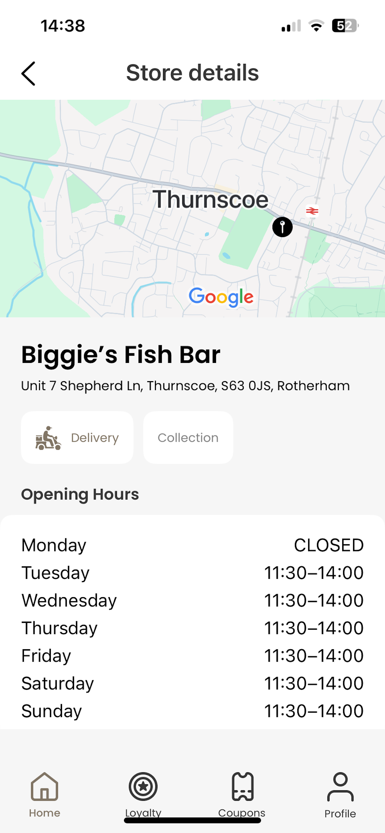 Biggies Fish Bar screenshot 2
