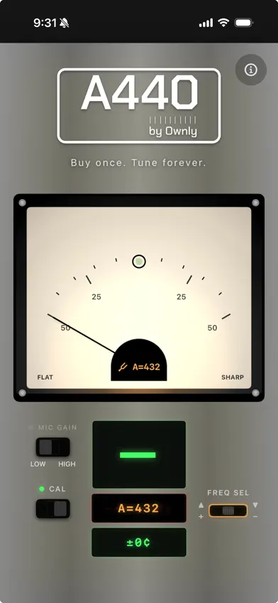 A440 Tuner by Ownly screenshot 3