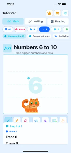 TutorPad screenshot 2