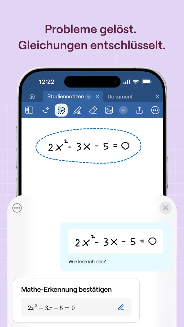 Goodnotes: KI-Notizen, PDF iPhone App Screenshot 5 – Produktivität