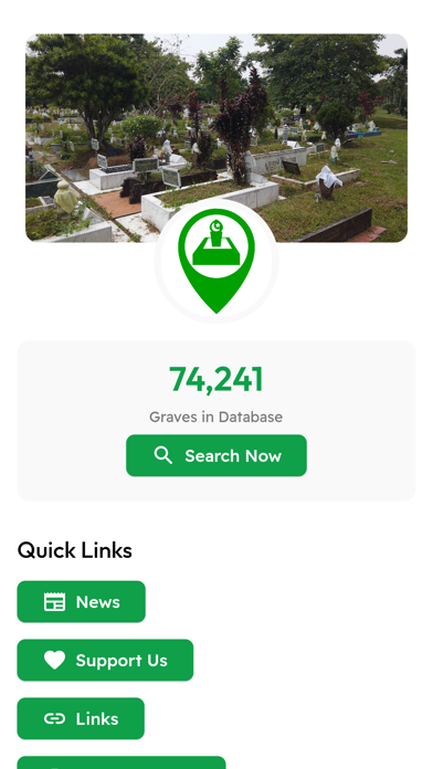 Kubur Search Screenshot