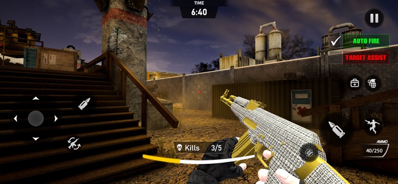 Deadly Warzone FPS Shooting 3D screenshot 4