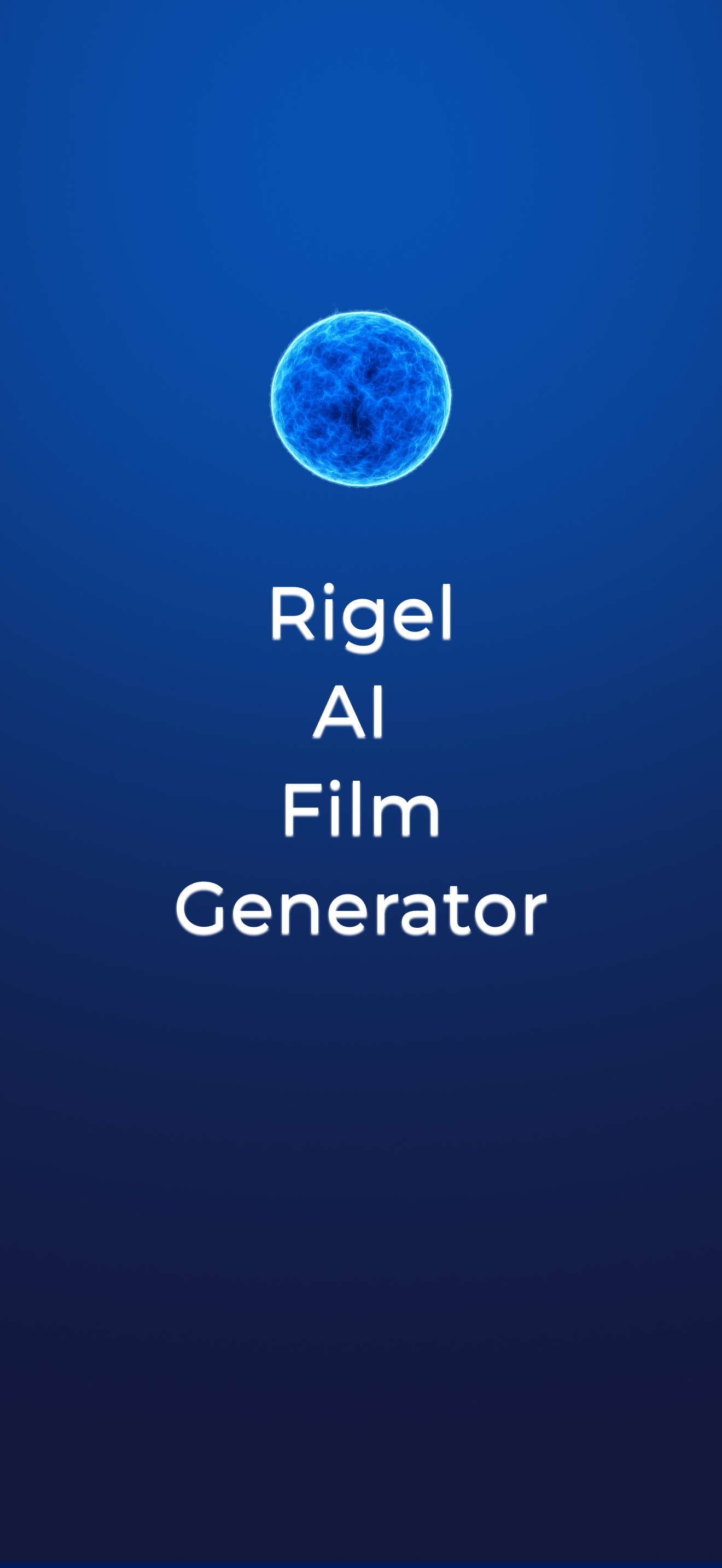 Rigel AI Film Generator