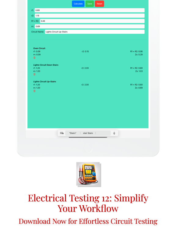 Screenshot #6 pour Electrical Testing 17