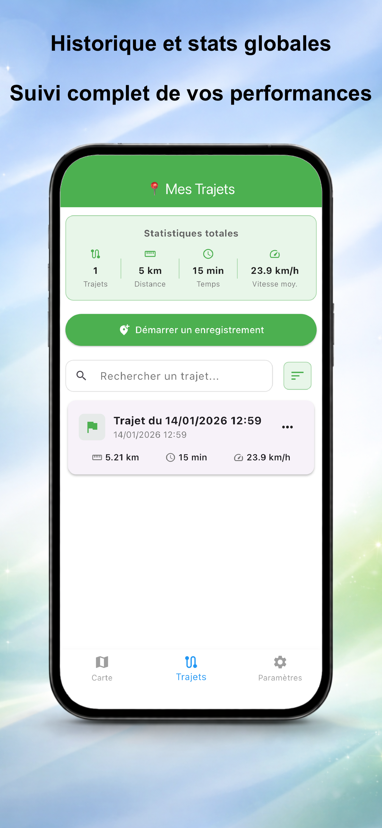BikeGPS – GPS Vélo Navigation
