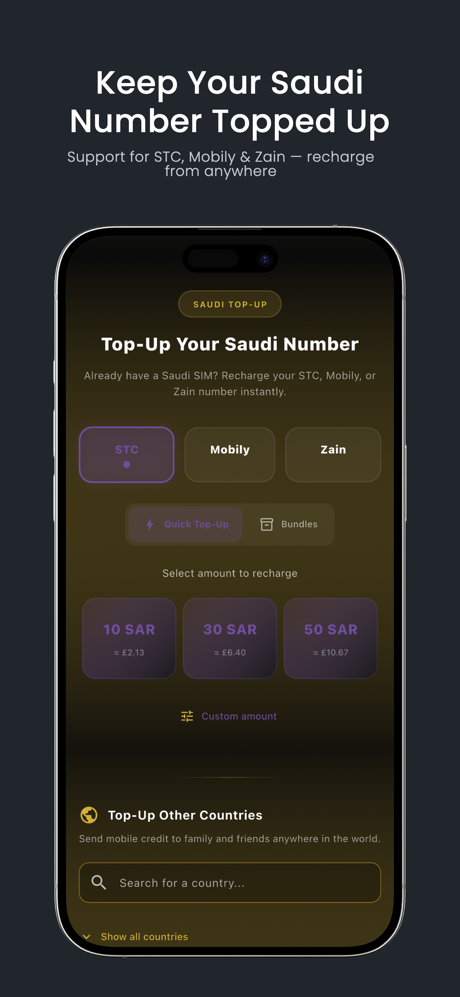 UmrahSims - eSIM & Top-Up screenshot 3