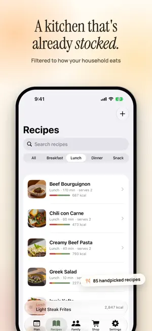 Kibo: Meal Planner screenshot 3