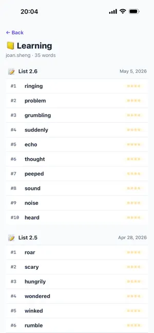 Spelling - SG screenshot 2