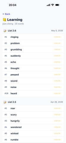Spelling - SG Screenshot 2 of 5