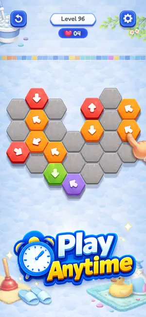 Hexa Away: Tap Out Puzzle screenshot 4