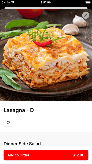 Luigi's Pizza To Go iPhone screenshot 4 - Food & Drink app