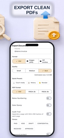 Scan to PDF: Sign & Redact screenshot 8