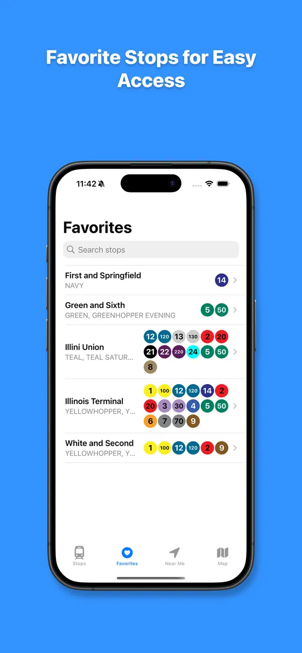 Screenshot #3 pour UIUC Bus