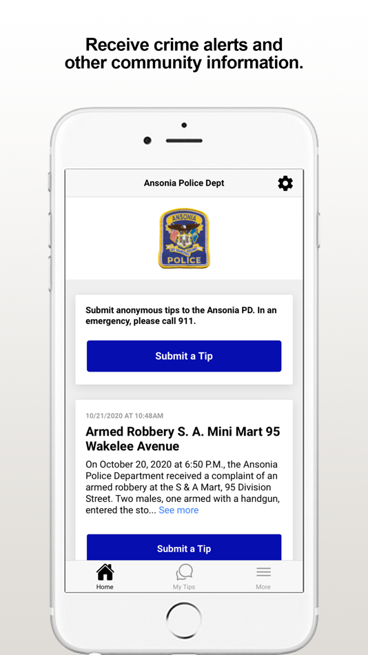 #1. Ansonia PD (iOS) 由: Ansonia Police Department