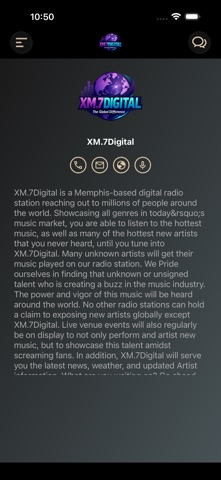 XM.7Digital iPhone screenshot