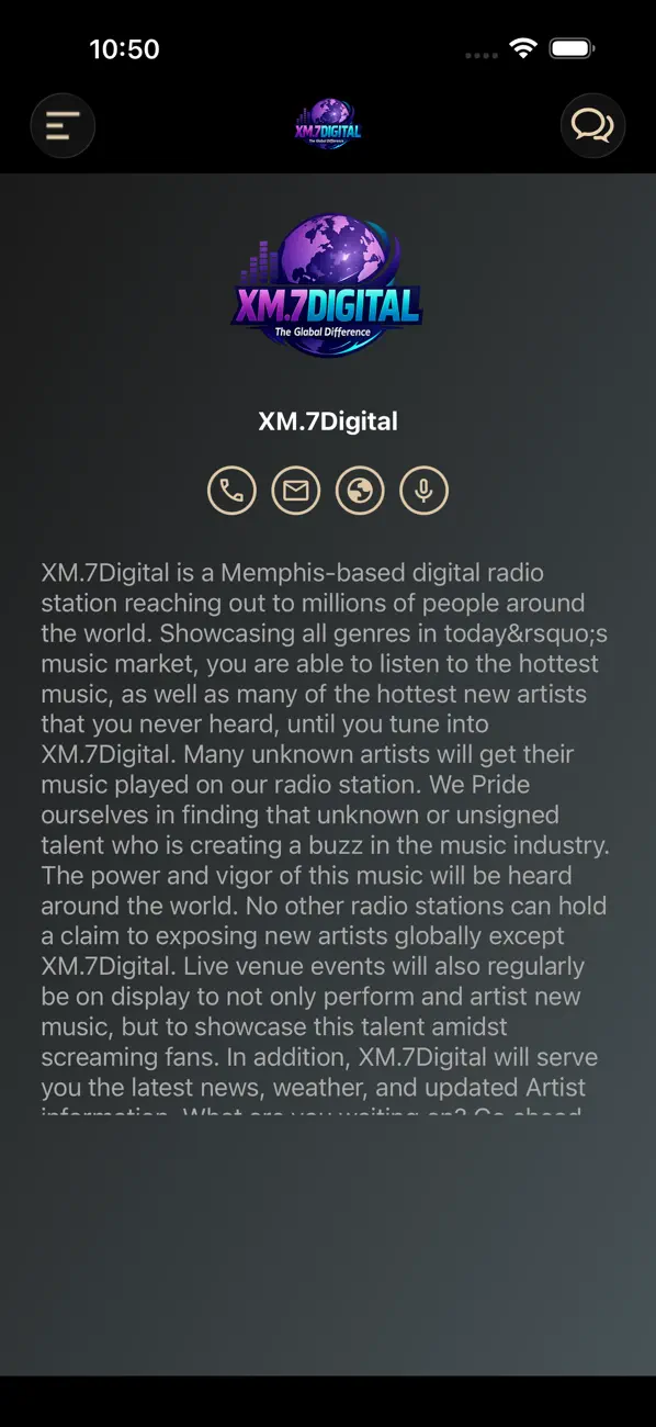 Screenshot #3 pour XM.7Digital