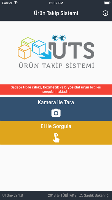 ÜTS Mobil Screenshot