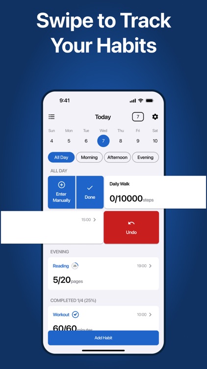 Evolve: Habit Tracker
