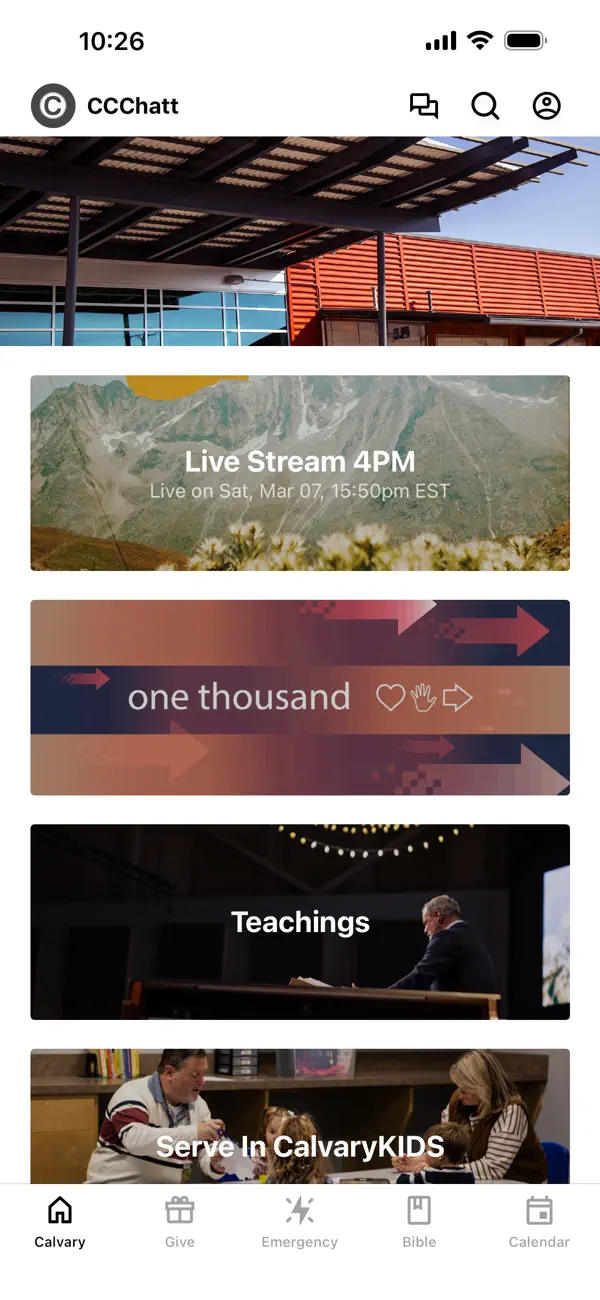 Screenshot #1 pour Calvary Chapel Chattanooga